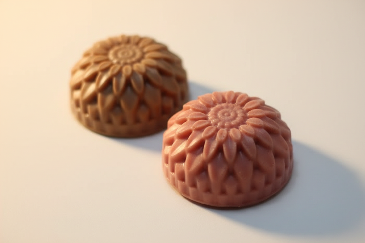 Floral Patterned Soaps